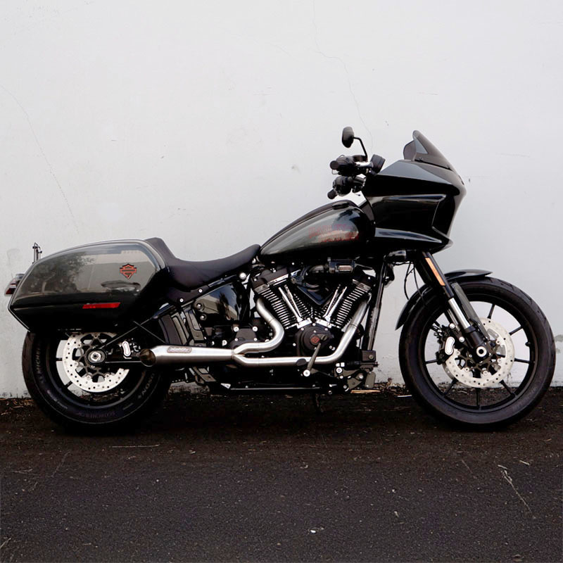 ブレイクアウェイ 2in1 フルエキゾーストマフラー ブラッシュドステンレス