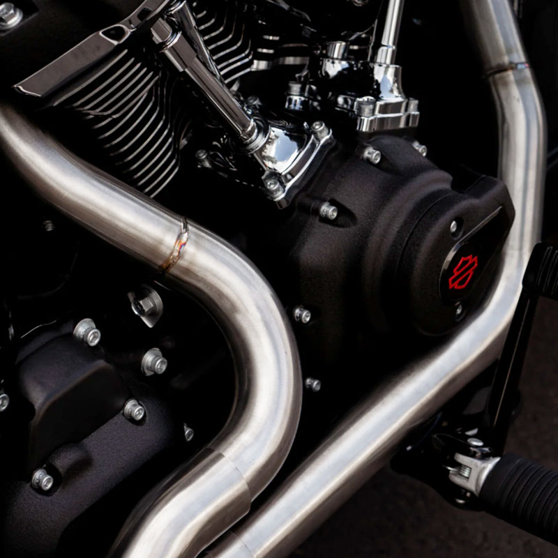 ブレイクアウェイ 2in1 フルエキゾーストマフラー ブラッシュドステンレス