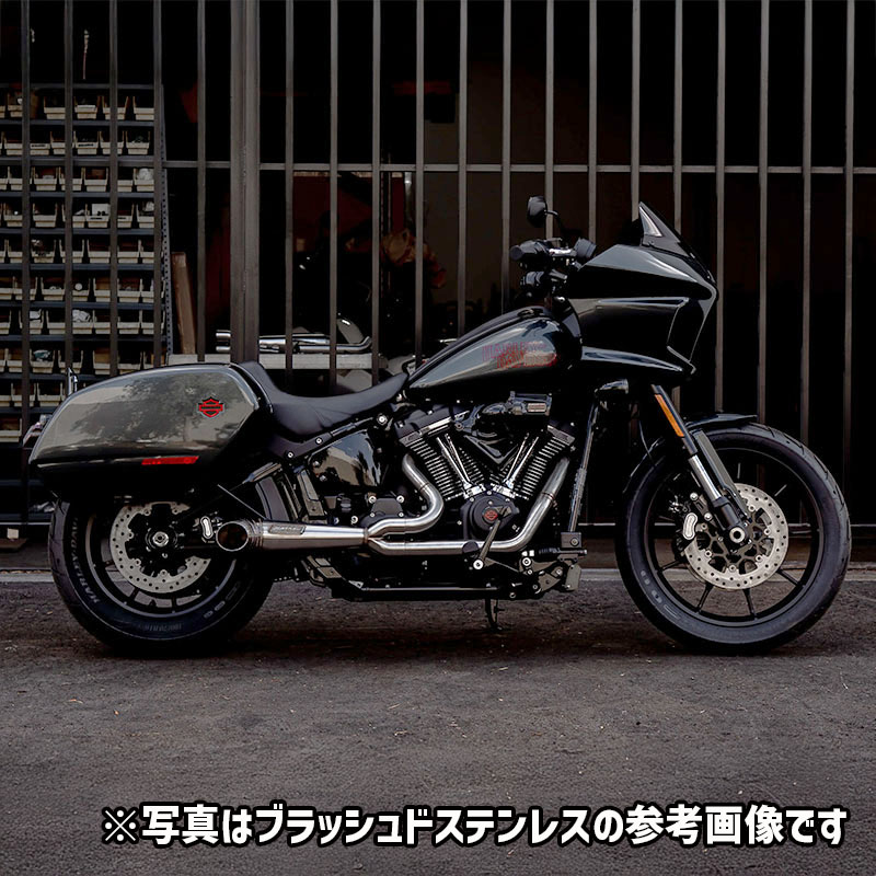 ターンアウト 2in1 フルエキゾーストマフラー セラミックブラック