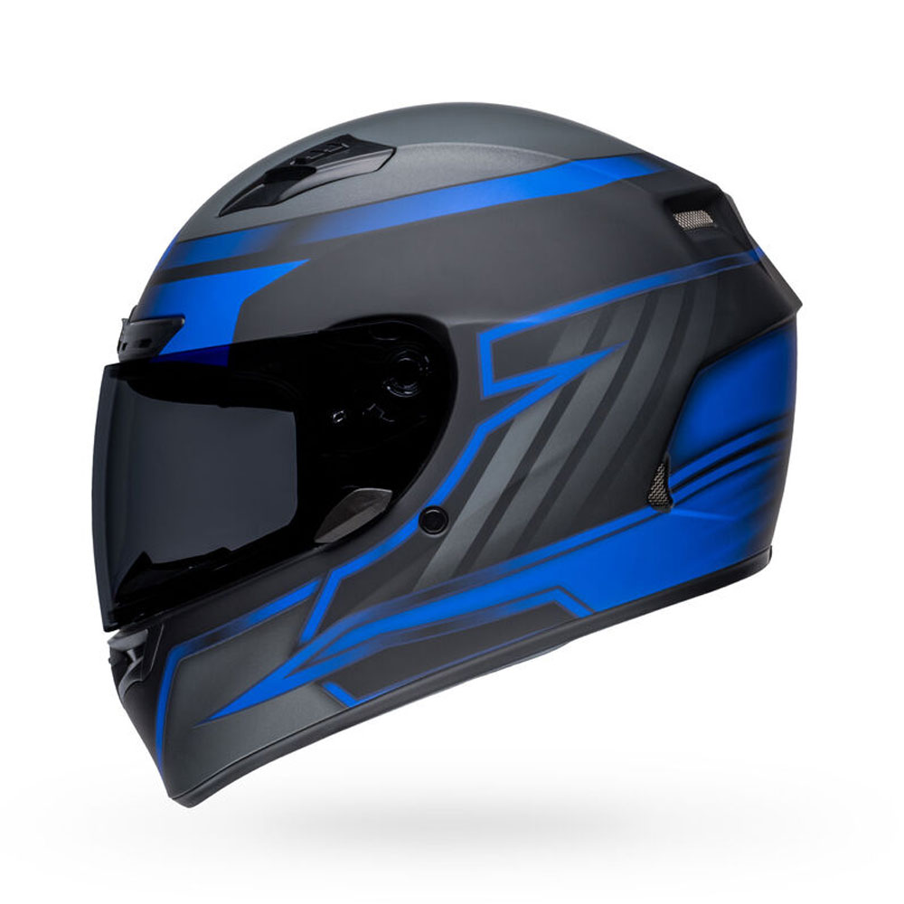 ベル■ クオリファイア DLX MIPS フルフェイスヘルメット ライザーマットブラック/ブルー/グレー BELL Helmets