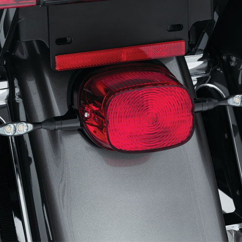 クリアキンbyケラーマン テールライトベースマウント ブラック Kuryakyn By Kellermann Taillight Base Mount パインバレー