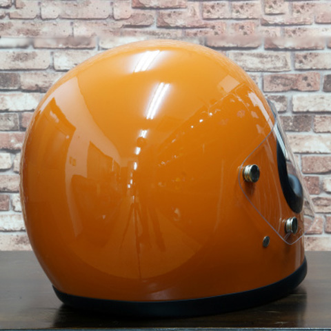 オーシャンビートル■ BEETLE STR 極小フルフェイスヘルメット オレンジ（シングルストラップ） OCEAN BEETLE