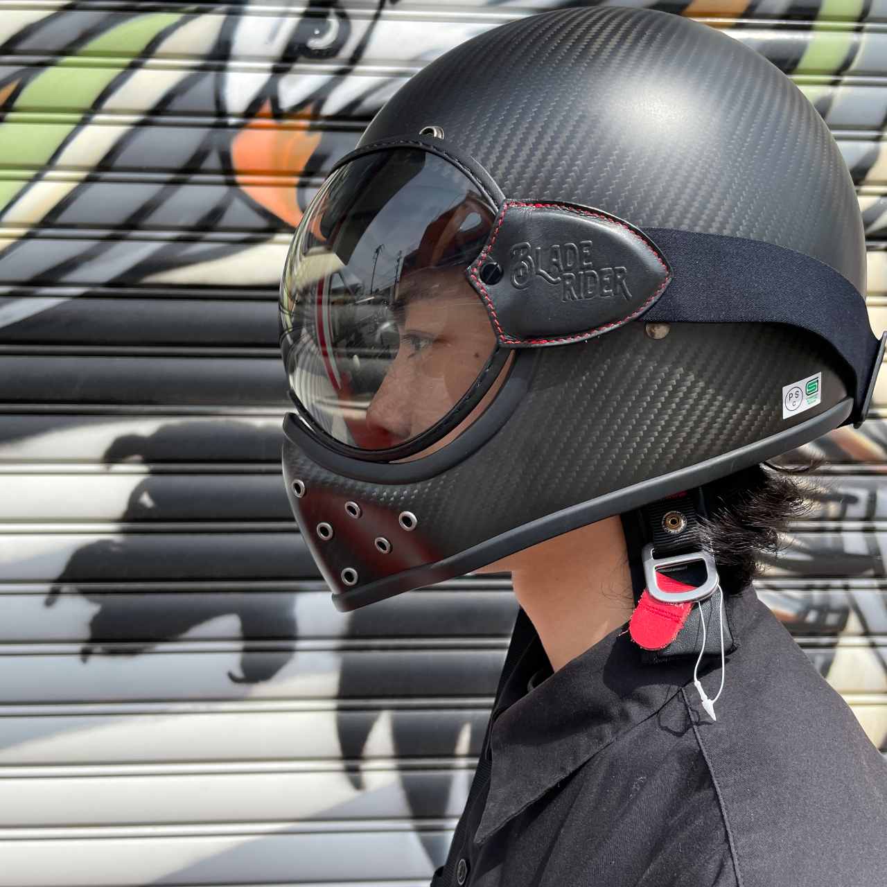 ブレイドライダー■ ヘルメット専用 シールドゴーグル  スモーク BLADE RIDER HELMET