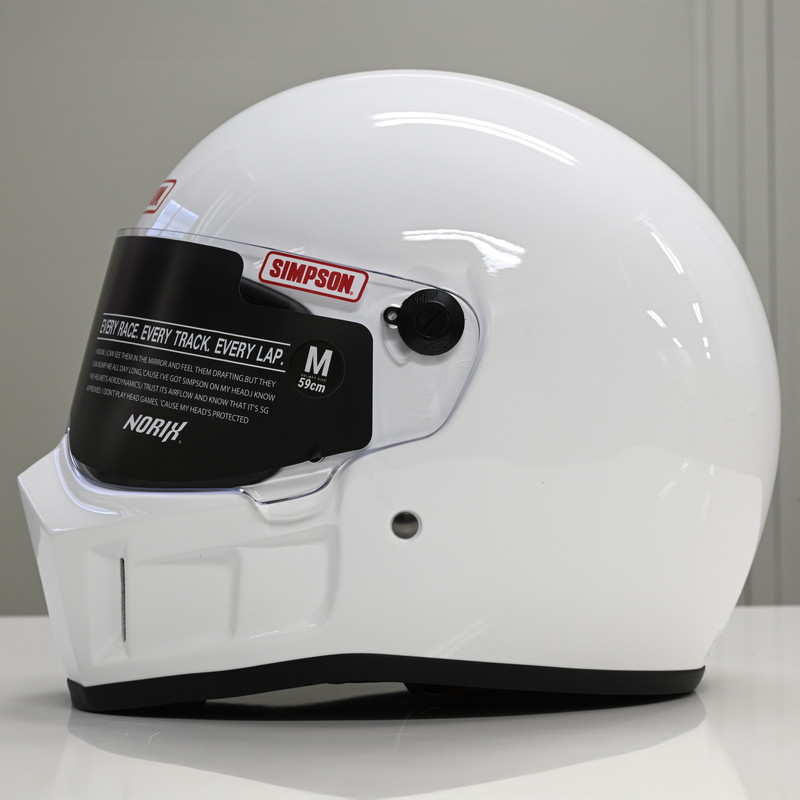 SB15 ホワイト フルフェイスヘルメット SG/PSC規格 スーパーバンディット15