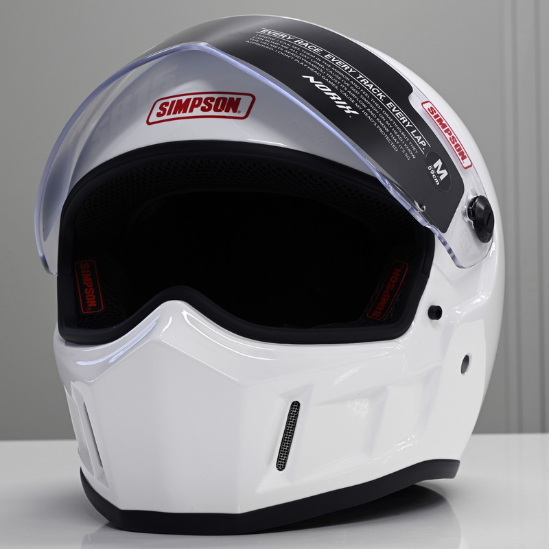 SB15 ホワイト フルフェイスヘルメット SG/PSC規格 スーパーバンディット15