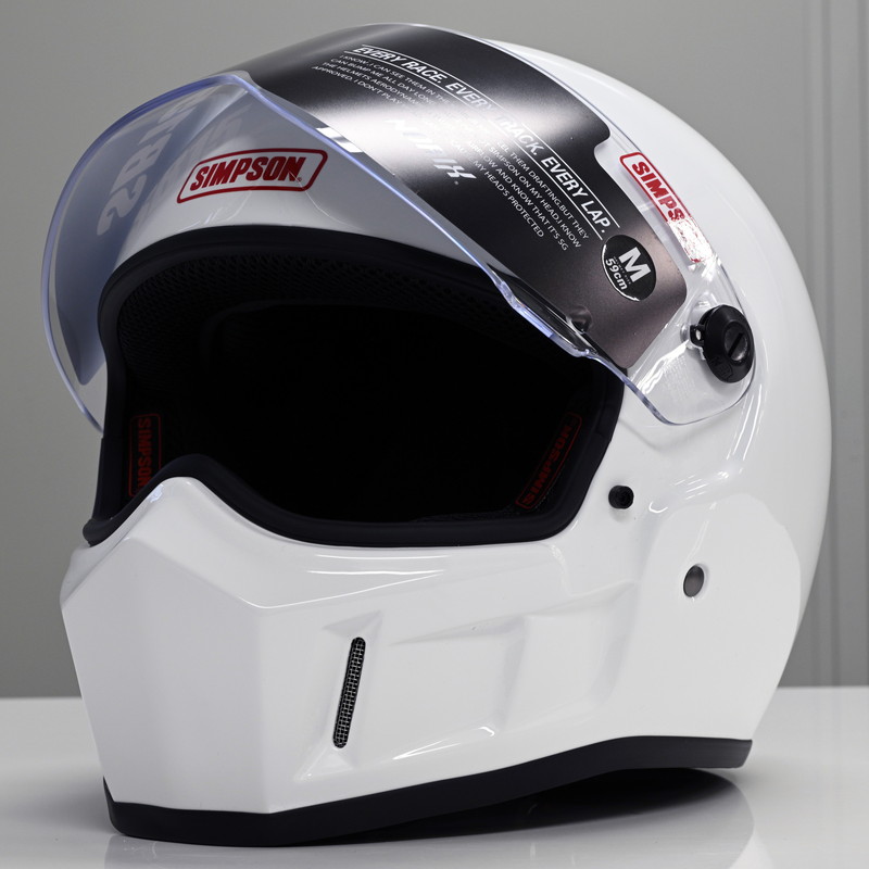 SB15 ホワイト フルフェイスヘルメット SG/PSC規格 スーパーバンディット15