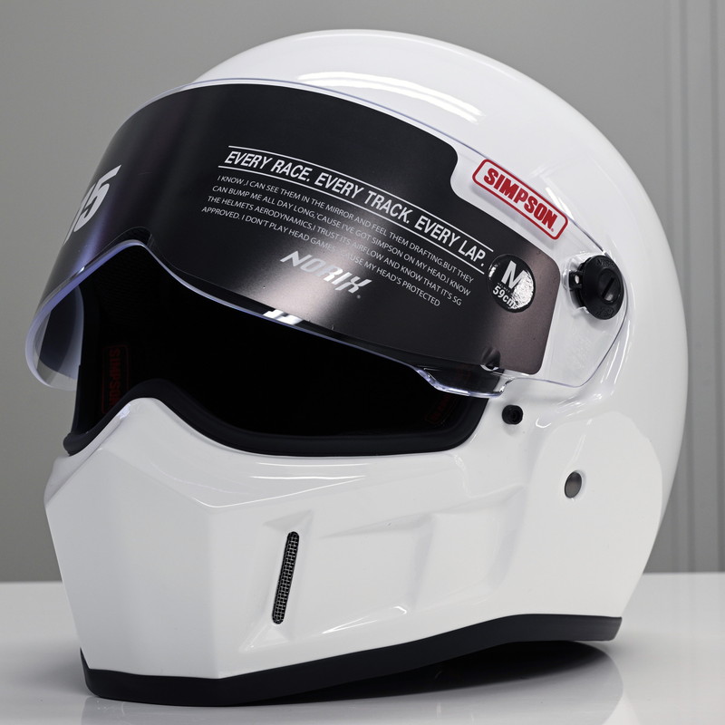 SB15 ホワイト フルフェイスヘルメット SG/PSC規格 スーパーバンディット15