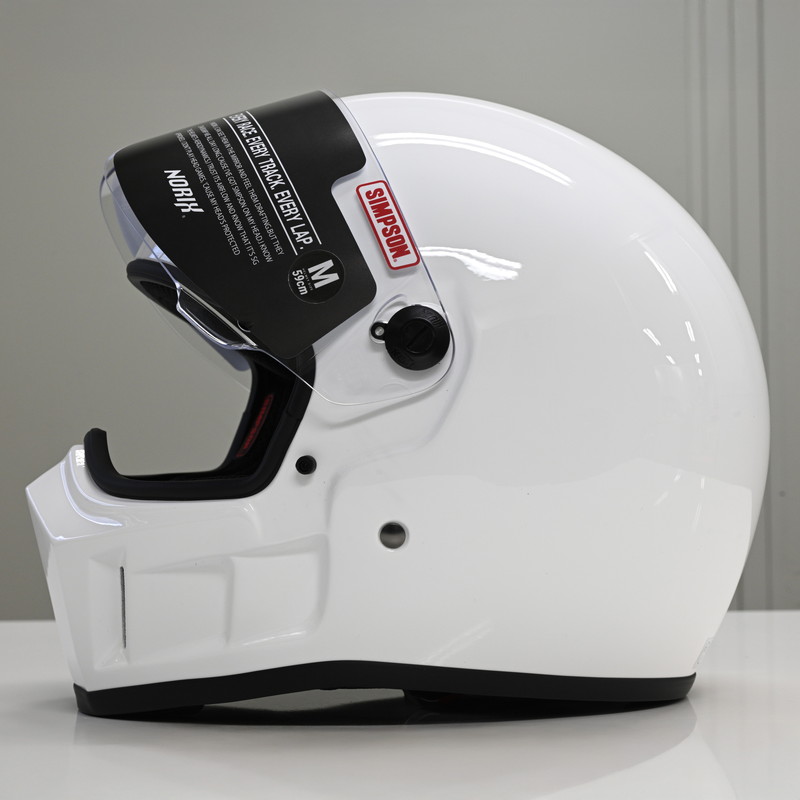 SB15 ホワイト フルフェイスヘルメット SG/PSC規格 スーパーバンディット15