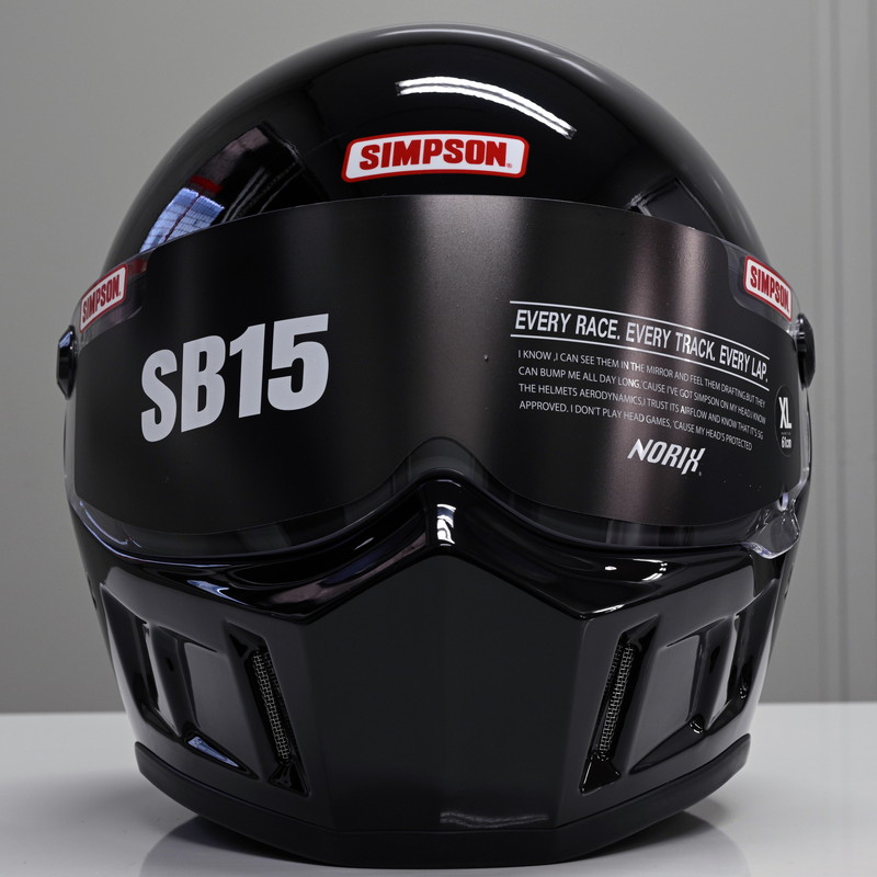 SB15 ブラック フルフェイスヘルメット SG/PSC規格 スーパーバンディット15