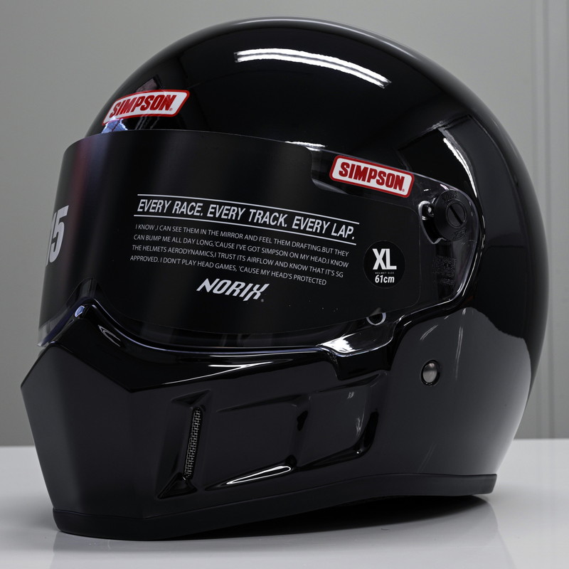 SB15 ブラック フルフェイスヘルメット SG/PSC規格 スーパーバンディット15