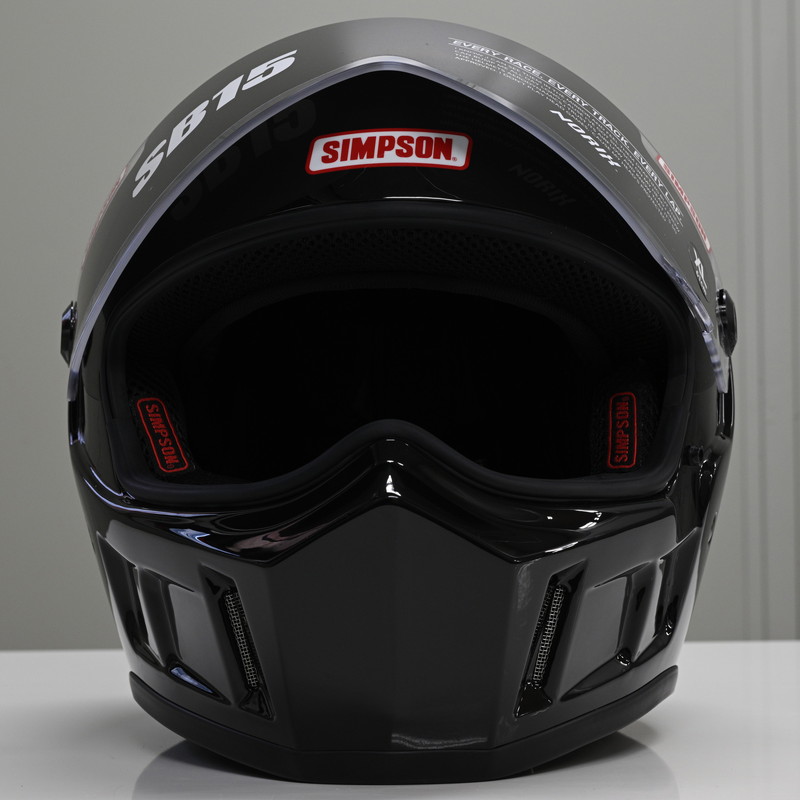 SB15 ブラック フルフェイスヘルメット SG/PSC規格 スーパーバンディット15