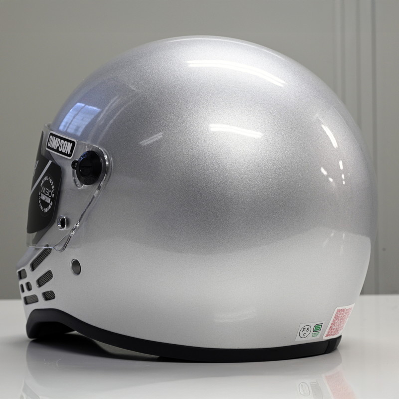 M30 シルバー フルフェイスヘルメット SG/PSC規格 MODEL 30