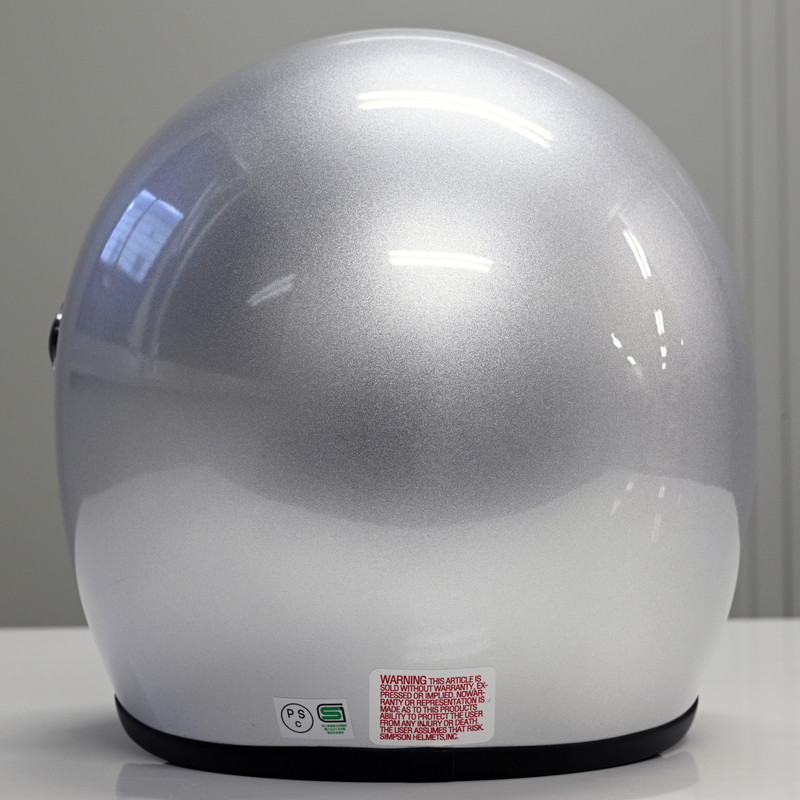 M30 シルバー フルフェイスヘルメット SG/PSC規格 MODEL 30