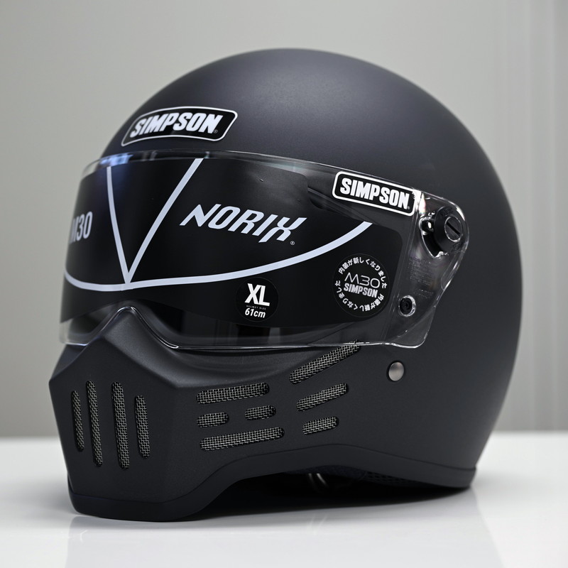 M30 ストーンブラック フルフェイスヘルメット SG/PSC規格 MODEL 30