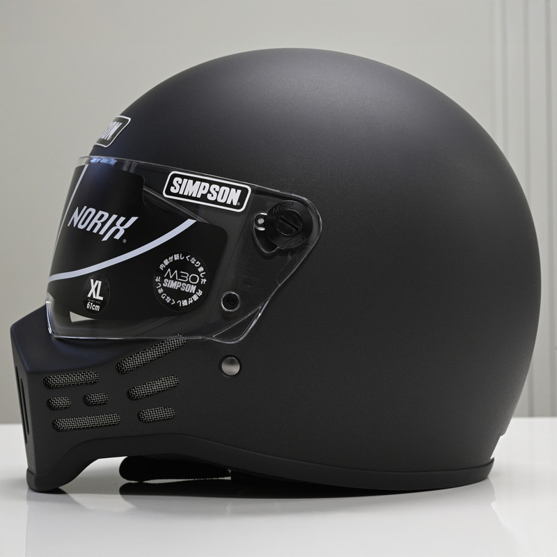 M30 ストーンブラック フルフェイスヘルメット SG/PSC規格 MODEL 30