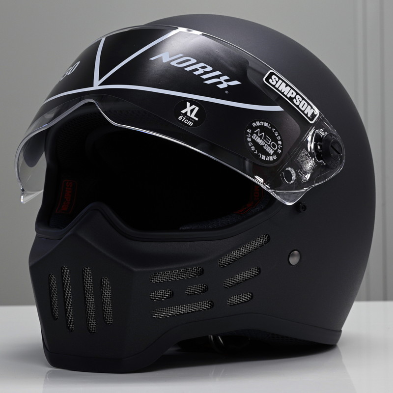 M30 ストーンブラック フルフェイスヘルメット SG/PSC規格 MODEL 30