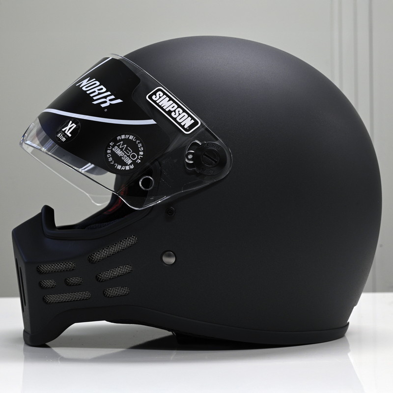 M30 ストーンブラック フルフェイスヘルメット SG/PSC規格 MODEL 30