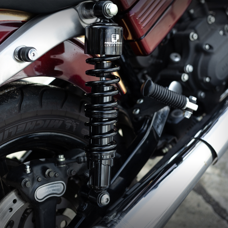 【業販専用商品】412 シリーズ リアサスペンション スタンダード 13.5インチ クローム