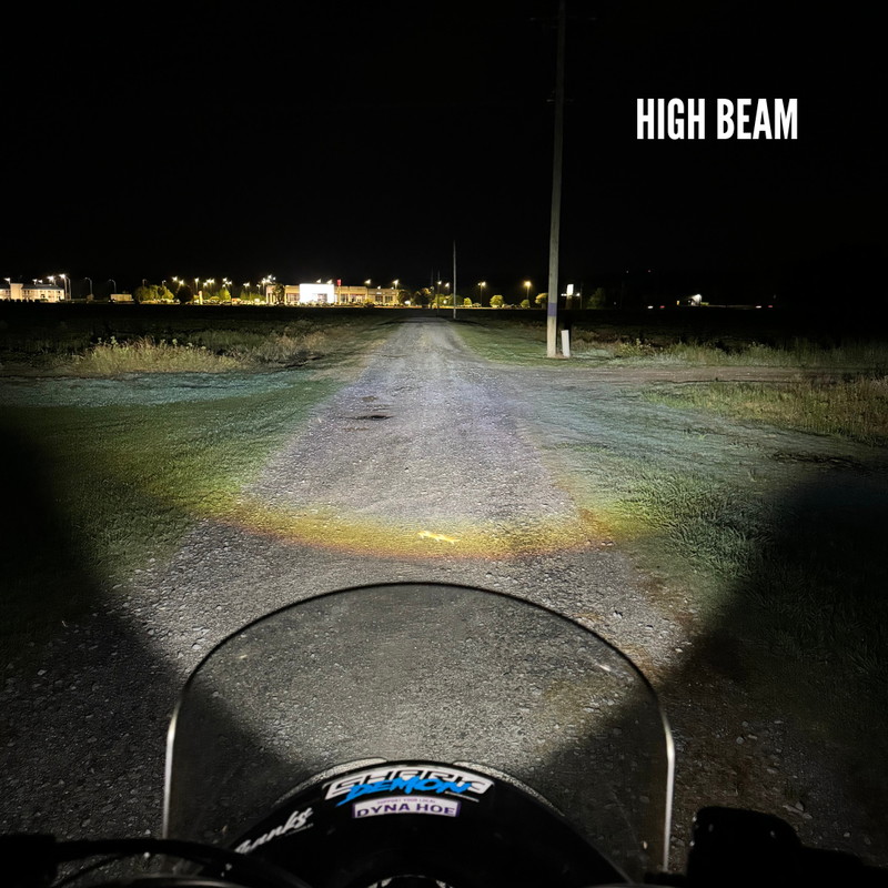 シャークデーモン2 LEDヘッドライトキット ロードウォリアーフェアリング用