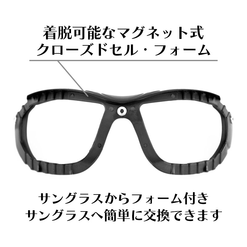 ボブスター■ フォース コンバーチブル サングラス 【クリア/フォトクロミック(調光レンズ)】 ゴーグルストラップ付属 BOBSTER