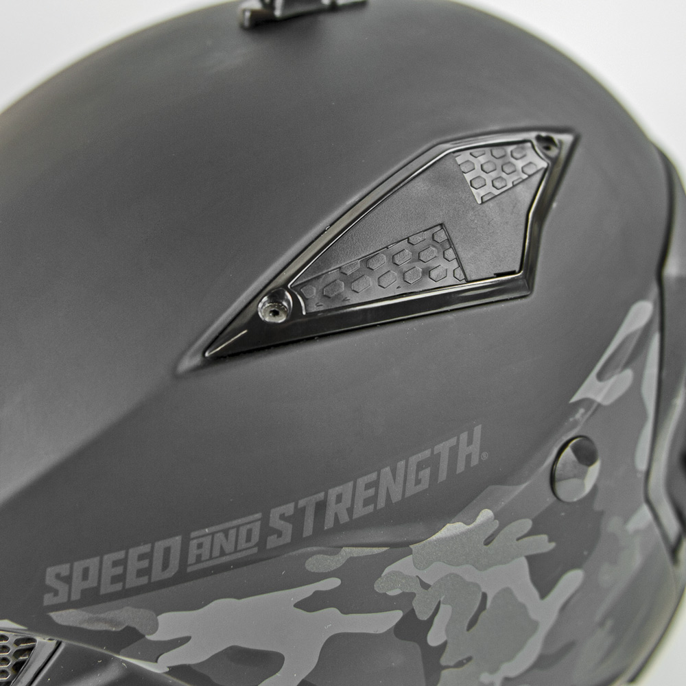 Speed and Strength■スピードアンドストレングス SS2400ヘルメット コールトゥアームズ マットブラック/カモ