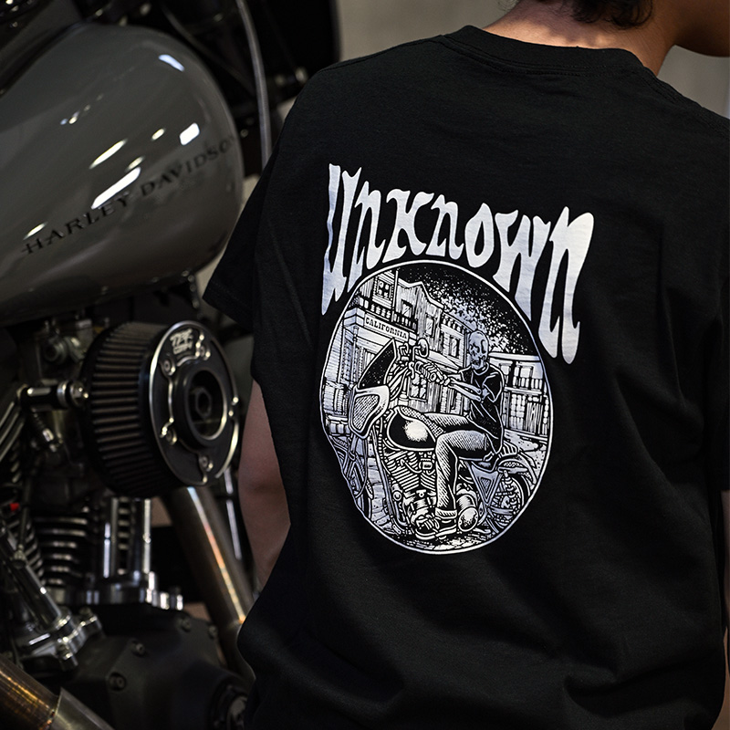 アンノウン インダストリーズ デザイン Tシャツ Ghost Rider（ゴーストライダー）