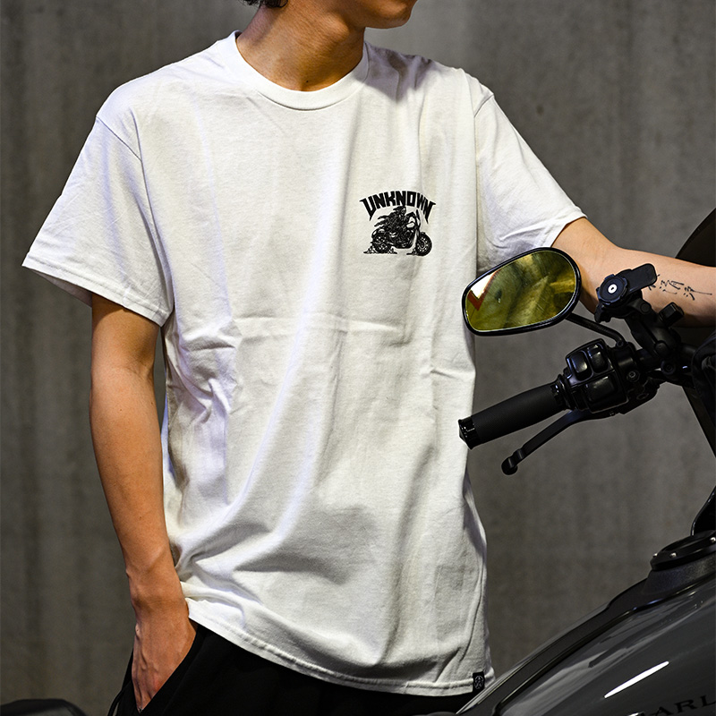アンノウン インダストリーズ デザイン Tシャツ White Reaper(ホワイトリーパー)