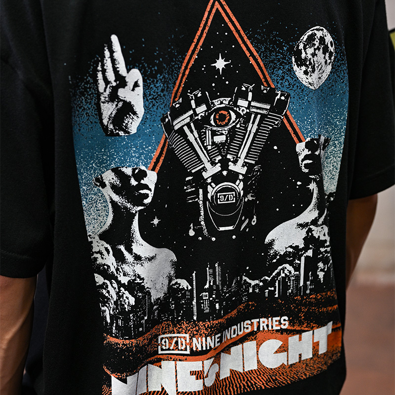 ナイン インダストリーズ ナインズナイト イベントTシャツ NINE's NIGHT T-Shirt