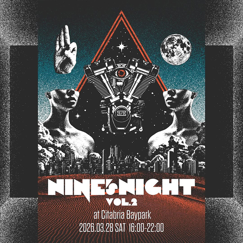 ナイン インダストリーズ ナインズナイト イベントTシャツ NINE's NIGHT T-Shirt