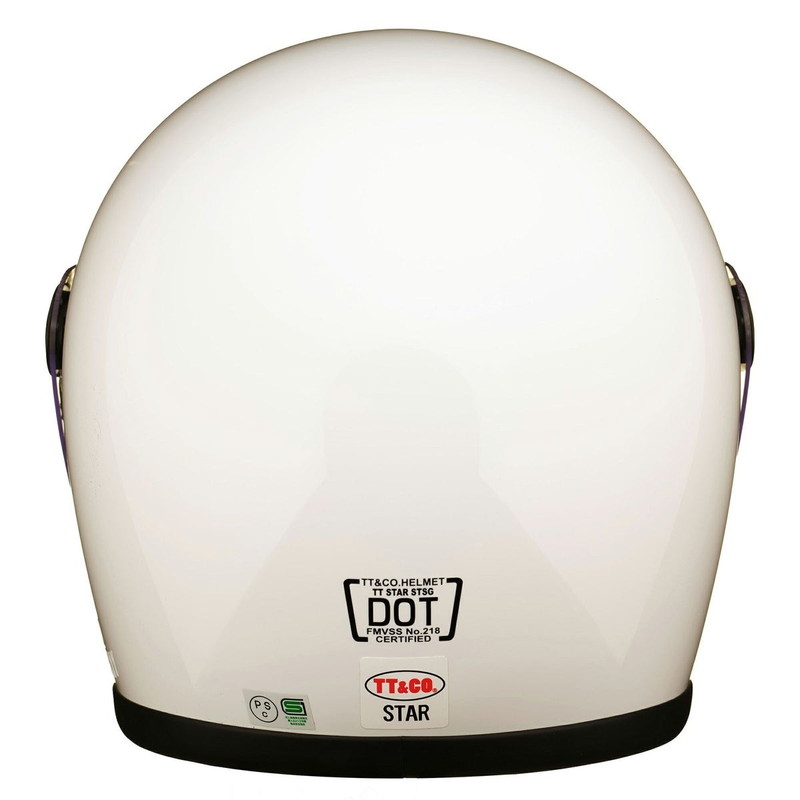 スター SG/DOT スタンダード フルフェイスヘルメット アイボリー シールド付き
