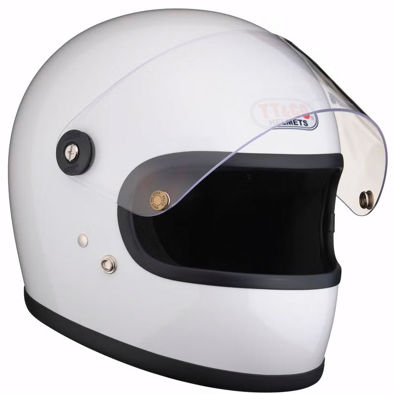 スター SG/DOT スタンダード フルフェイスヘルメット ホワイト シールド付き