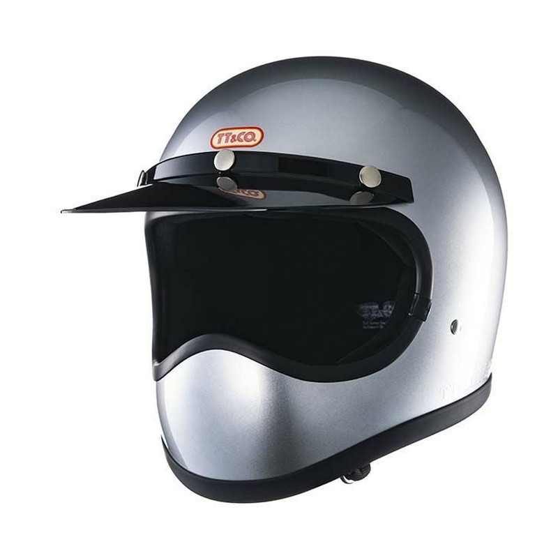 トゥーカッター SG/DOT スタンダード フルフェイスヘルメット シルバーメタリック