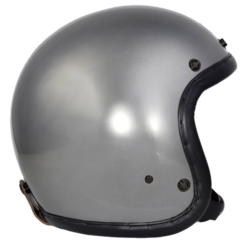 SHM■ Lot-111 ハンドステッチ ジェットヘルメット ベアメタル（SG規格）