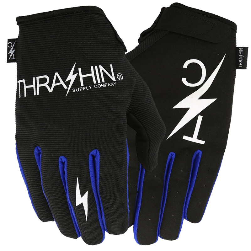 スラッシンサプライ ステルスグローブ ブラック/ブルー SV1-04 Thrashin Supply Stealth Glove  Black/Blue パインバレー