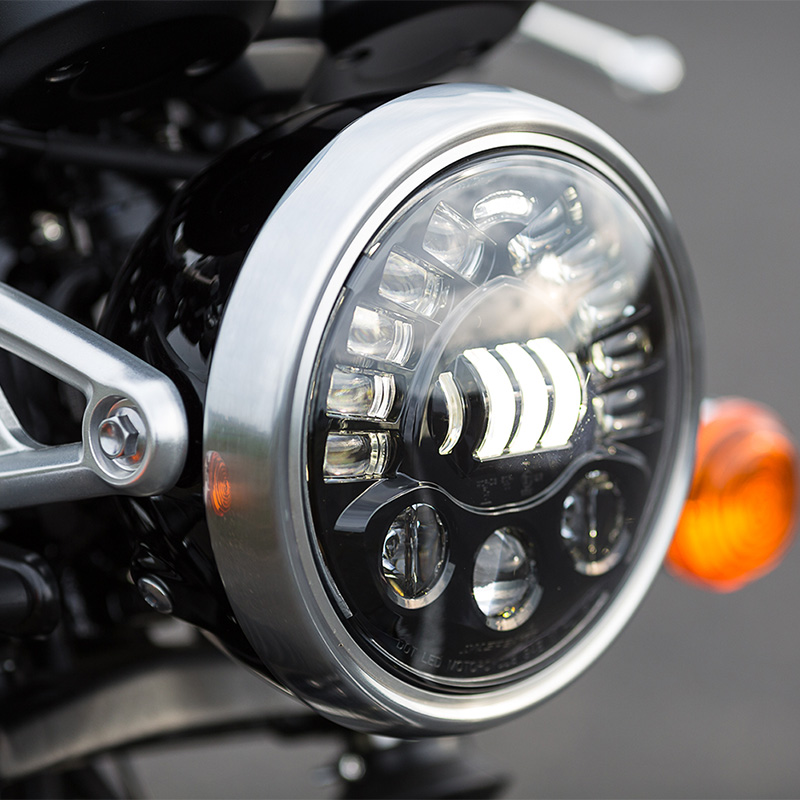 JWスピーカー□7インチ アダプティブ2 可変式LEDヘッドライト