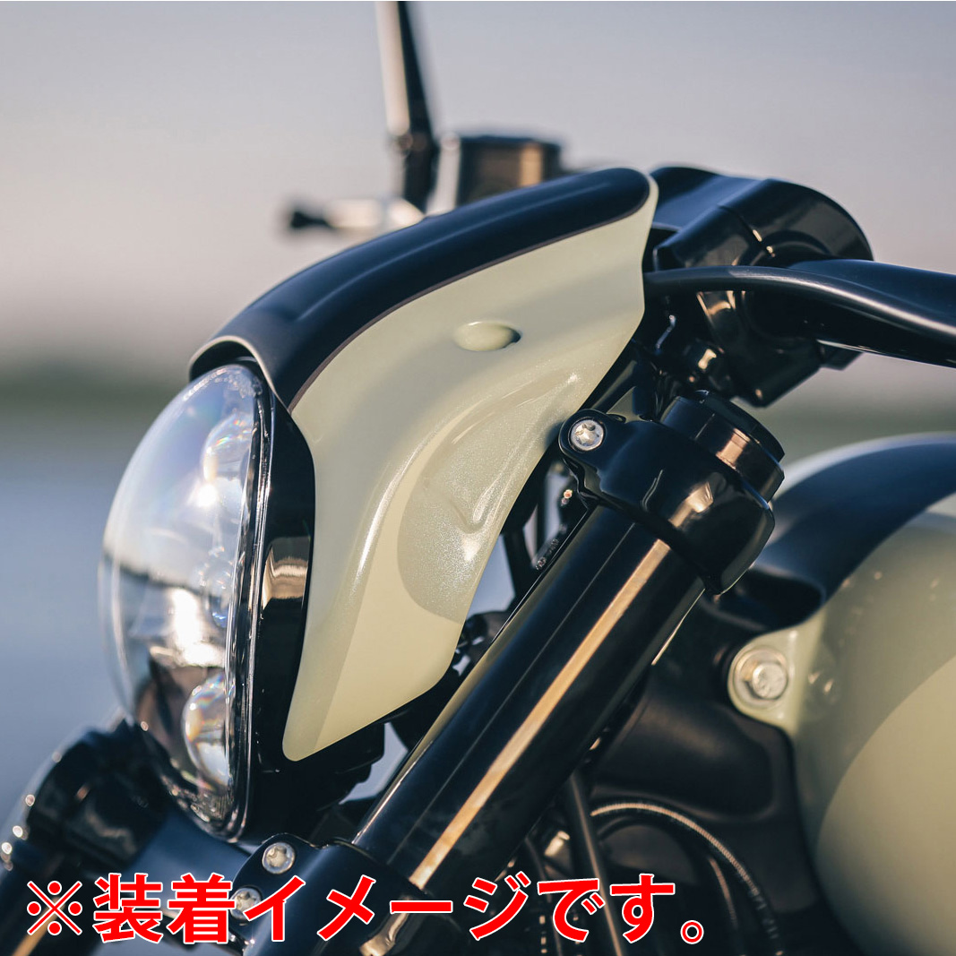 サンダーバイク■ ヘッドランプキャップ ブラック 【18年以降FXBRS】 Thunderbike