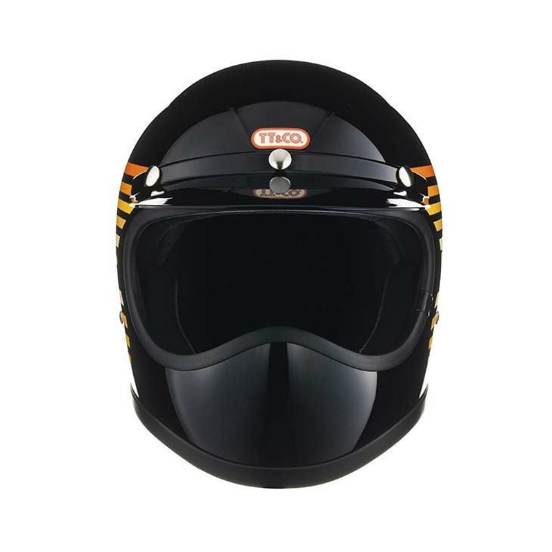 トゥーカッター SG/DOT レインボー フルフェイスヘルメット ブラック