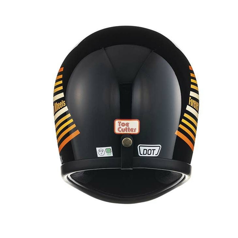 トゥーカッター SG/DOT レインボー フルフェイスヘルメット ブラック