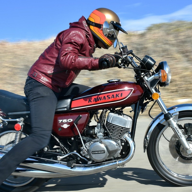 トゥーカッター SG/DOT セブンティーズライン フルフェイスヘルメット オールドゴールド