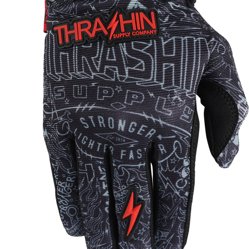 スラッシンサプライ■ステルスグローブ ハンマー ブラック Thrashin Supply