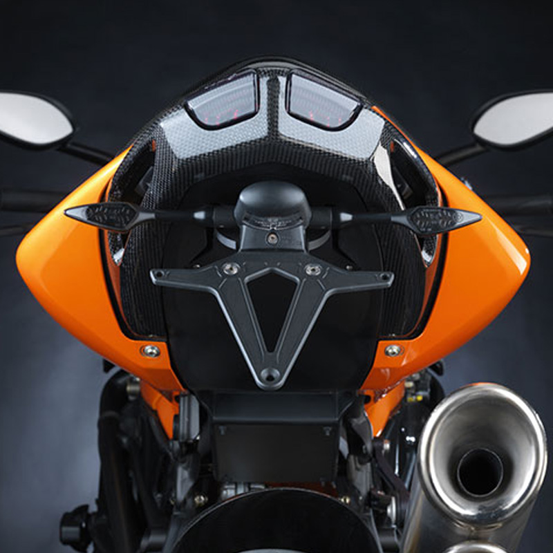 【車検対応】LEDウインカー マイクロローンバス ダーク マットブラック/スモーク (左前/右後用)