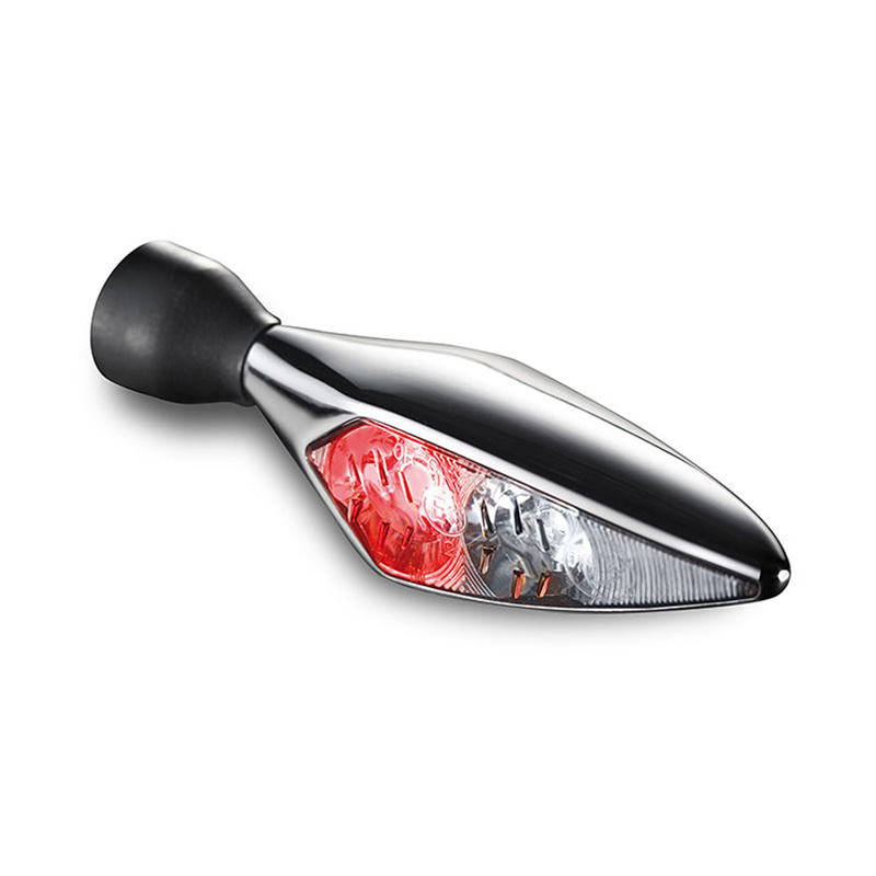 【車検対応】LED テールライト/ブレーキライト機能付きウインカー マイクロローンバス DF クローム/クリア (右後用)