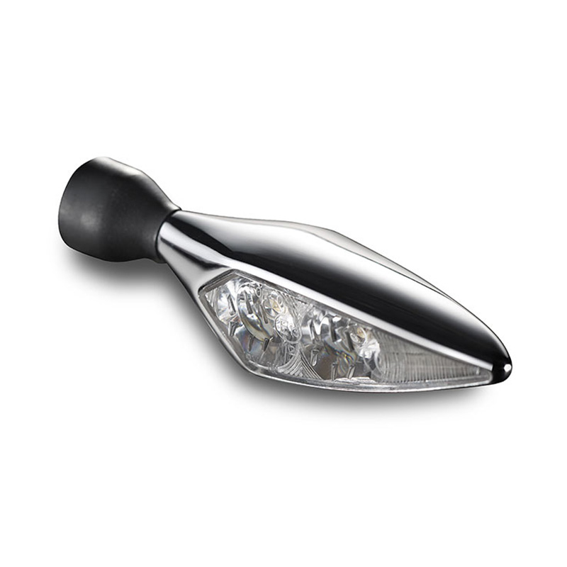 【車検対応】LED テールライト/ブレーキライト機能付きウインカー マイクロローンバス DF クローム/クリア (右後用)