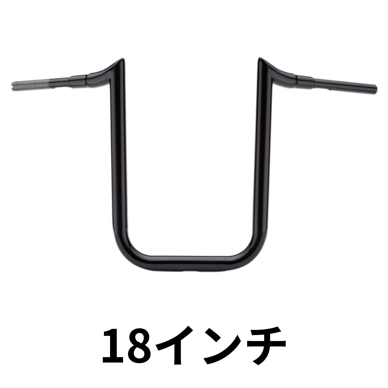 LAチョッパーズ□グランドプライム エイプハンドルバー 高さ18インチ グロスブラック 【ソフテイル、ダイナ、ロードキング】LA Choppers  Handlebar - Prime Ape - 18