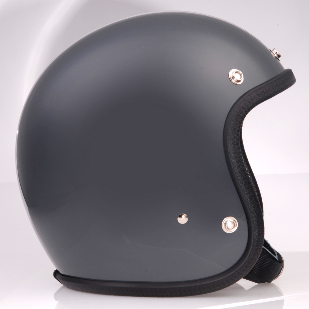 SHM■Lot-500 ベーシックジェットヘルメット/ガンシップグレー/SG規格(排気量無制限)
