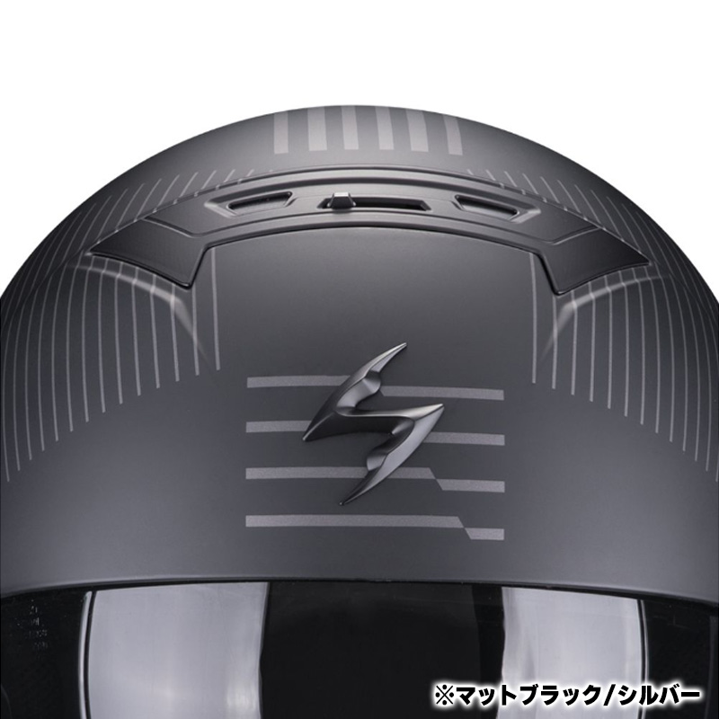 スコーピオン■エクゾ コンバット2 ヘルメット マットブラック/ホワイト