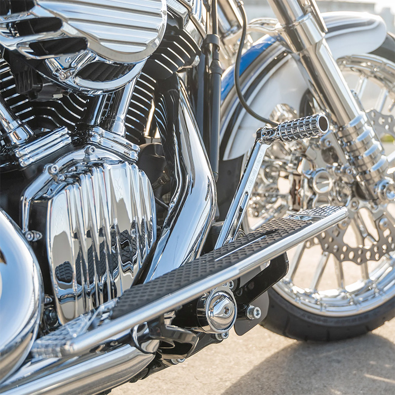 【クリスマスセール】【業販専用商品】スピードライナー フットコントロールキット (ヒール/トゥ) クローム