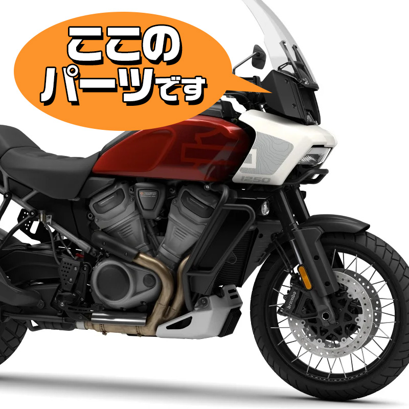 スピードラ■ ドライカーボン ウインドデフレクター 綾織り 【パンアメリカ（RA1250）】 SPEEDRA