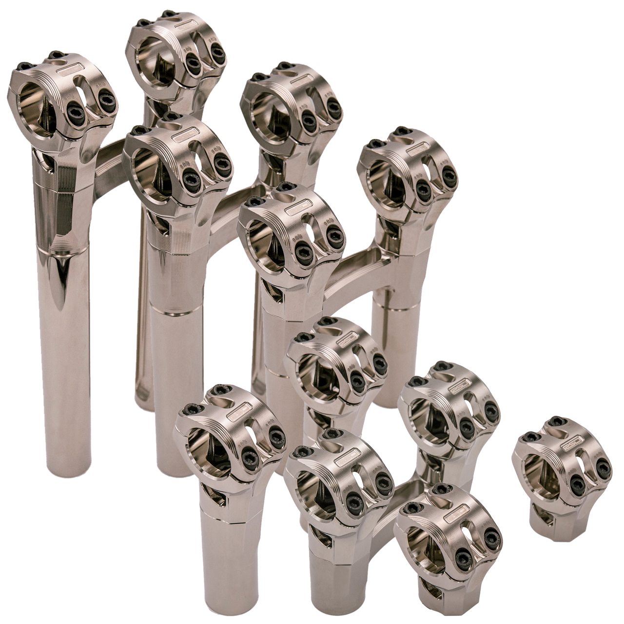 ハーレーダビットソン　ライザーセット　1インチハンドル用 ハーレーダビットソン ライザーセット 1インチハンドル用 バイク