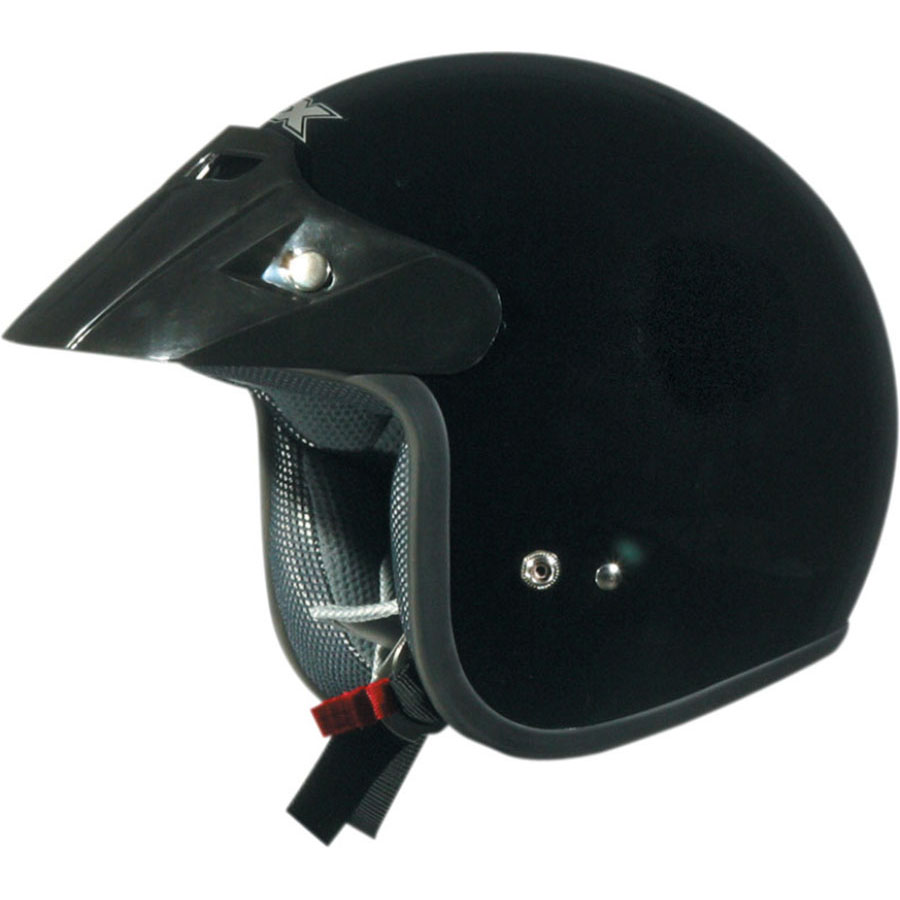 AFX■FX-75 スモールジェットヘルメット グロスブラック AFX HELMET